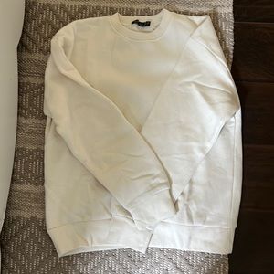 Never been worn white cotton crewneck